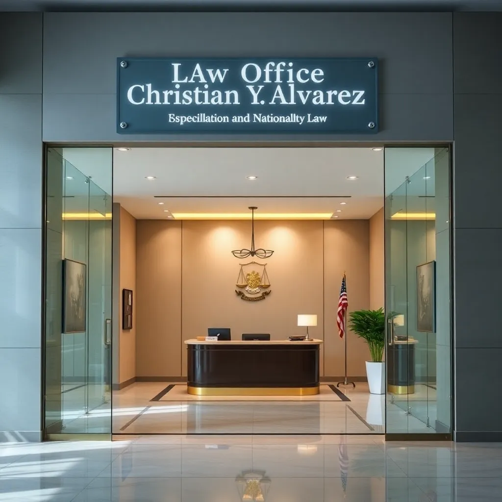 Law Office Of Christian Y. Alvarez - Immigration And Nationality Law