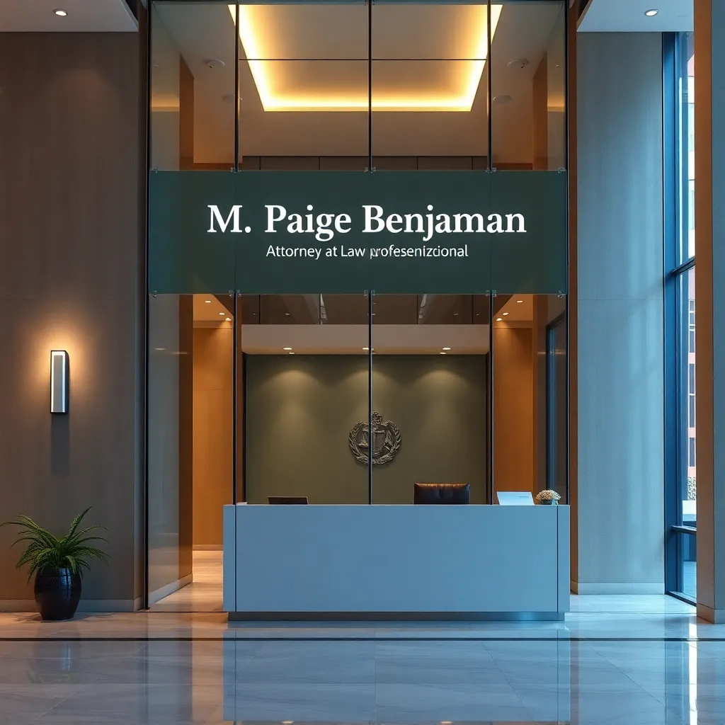 M. Paige Benjamin, Attorney At Law